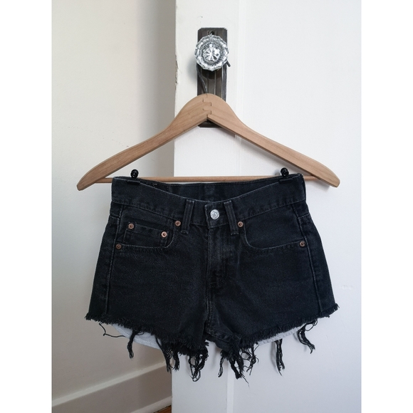 Levi's Pants - Vintage High Waisted 550 Levi Cut Off Shorts